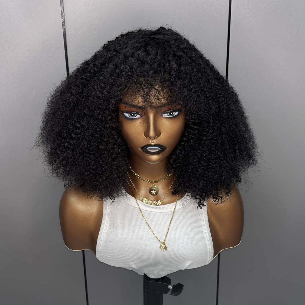 Machine 280% Wholesale Afro Kinky Curl Brazilian Human Hair Wigs Machine Made Wig Bob Curly Pixie WigFor Women With Baby Hai