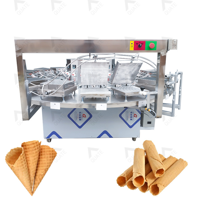 Ice cream cone making machine Egg Biscuit Roll Machine