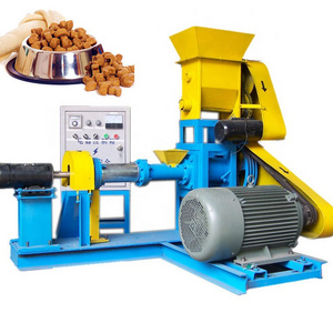 Stainless Steel Dog Floating Fish Chicken Animal Feed Pellet Making Machine Price Floating Fish Pet Food Feed Machinery