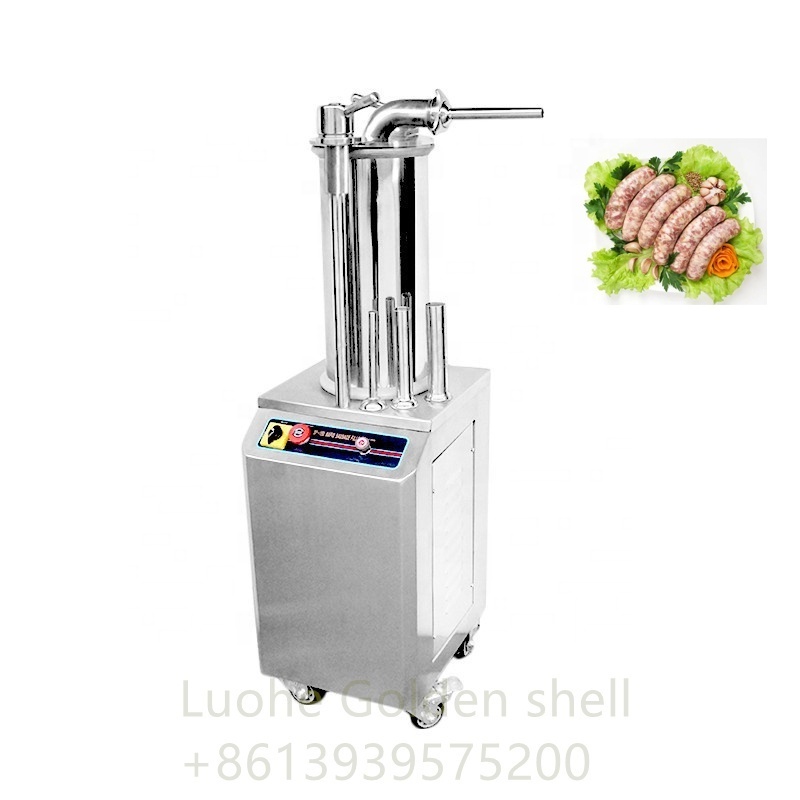 High Efficiency Sausage Filler / Automatic Sausage Stuffer / Hydraulic Sausage Making Machine