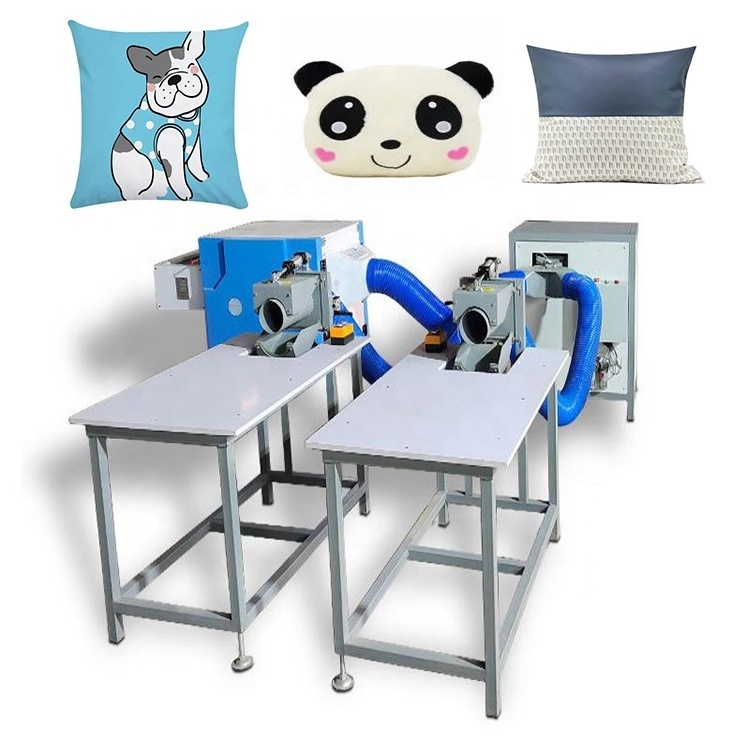 Automatic Other Home Textile Products polyester fiber Toy cotton Cushion Pillow stuffing machine pillow core filling machine