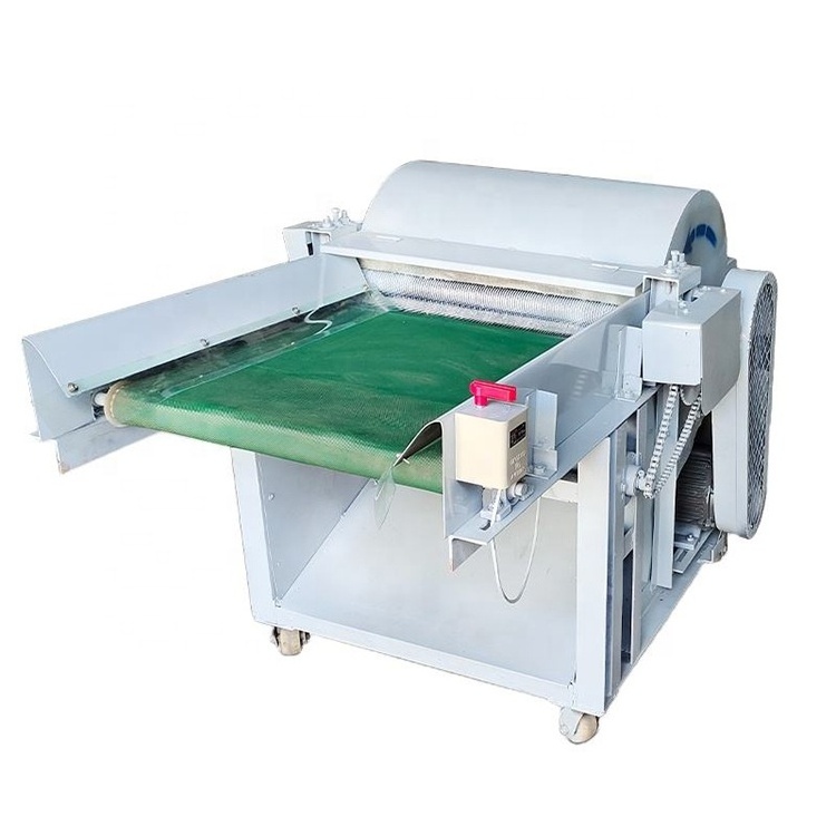 small Waste Clothes Recycling Shredder Cloth Leather Clothes Textile Fabric Shredder Pearl cotton machine used clothes shredder