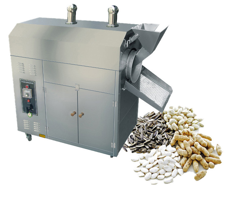 Automatic Peanut Roaster Cashew Nut Cocoa Bean Roasting Machine