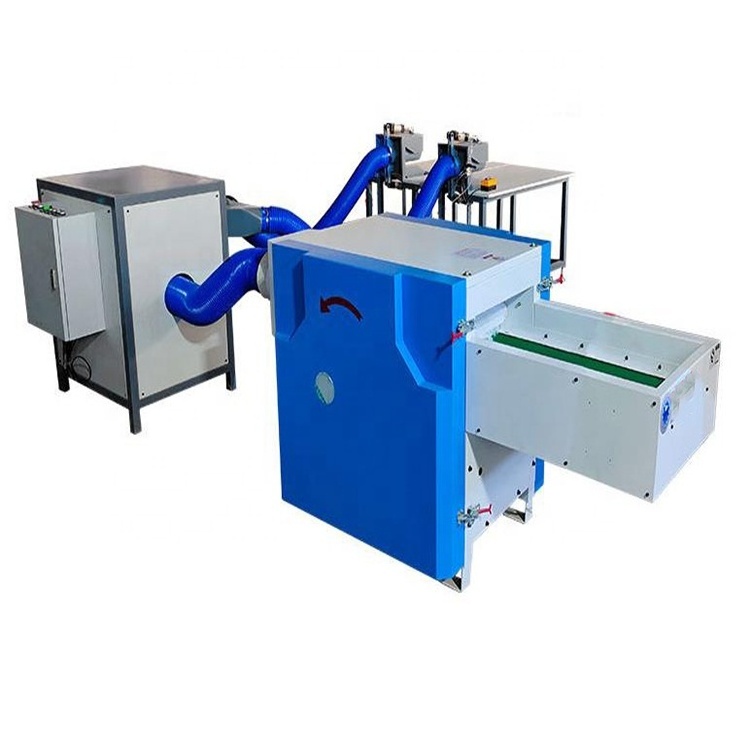 Automatic Other Home Textile Products polyester fiber Toy cotton Cushion Pillow stuffing machine pillow core filling machine