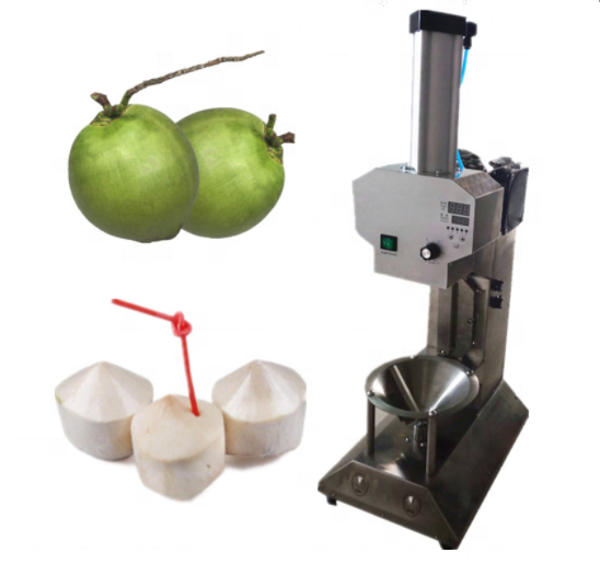 Tender coconut trimming machine green coconut peeling machine green coconut peel cutting machine price