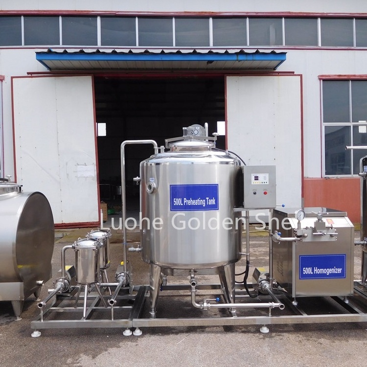 Yogurt Production Line / Milk Processing Plant Unit / Yogurt Processing Machine