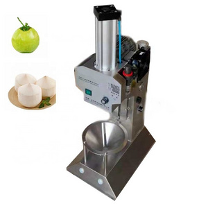 Tender coconut trimming machine green coconut peeling machine green coconut peel cutting machine price