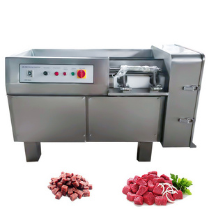 industry big capacity meat potato vegetable dicer mutton meat cube cutting machine