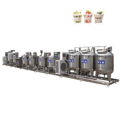 Yogurt Production Line / Milk Processing Plant Unit / Yogurt Processing Machine