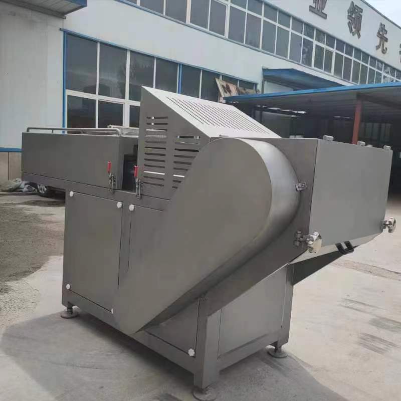 Commercial meat cutting machine for pork chicken beef chop Chicken Meat Fillet Cutting machine