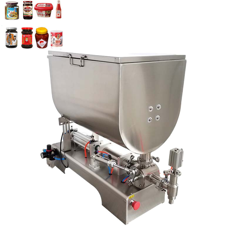 semi automatic piston filling machine paste ketchup/mayonnaise/jam/chili sauce/honey filling machine