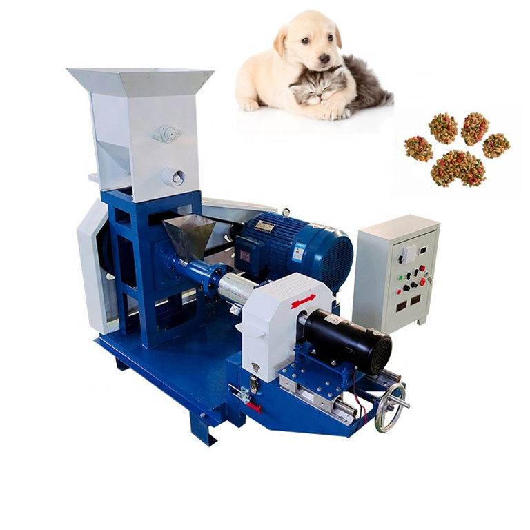 Dry dog food extruder production line /pet food making machine