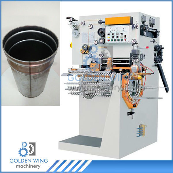 Semi Automatic welder seam side welding machine for 50 60liters coating bucket Tin Can