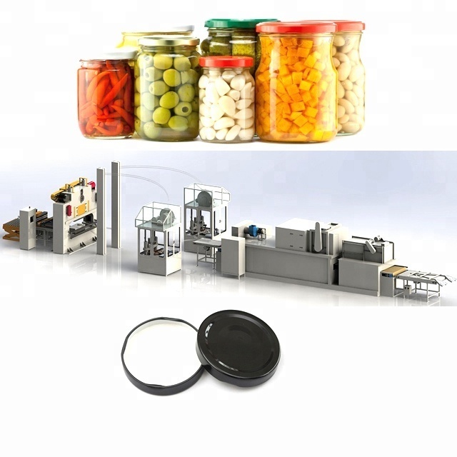 38mm Lug lid twist off jar lid bottle glass metal top covers making machine