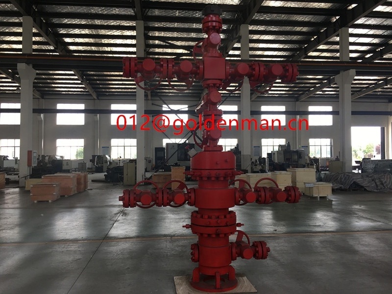 API 6A Oilfield Wellhead Equipment casing head assembly/Xmas oil tree for oil and gas