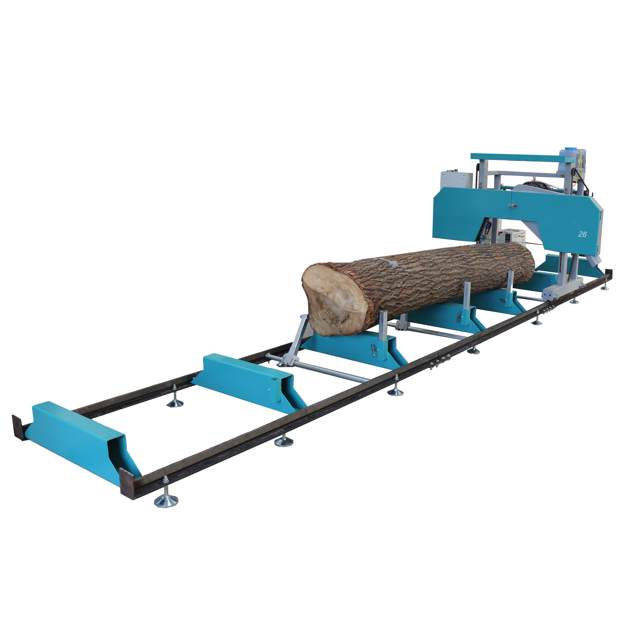 Log Saws Mill Portable Band Sawmill Horizontal Circular Wood Cutting Saw Machine for seal