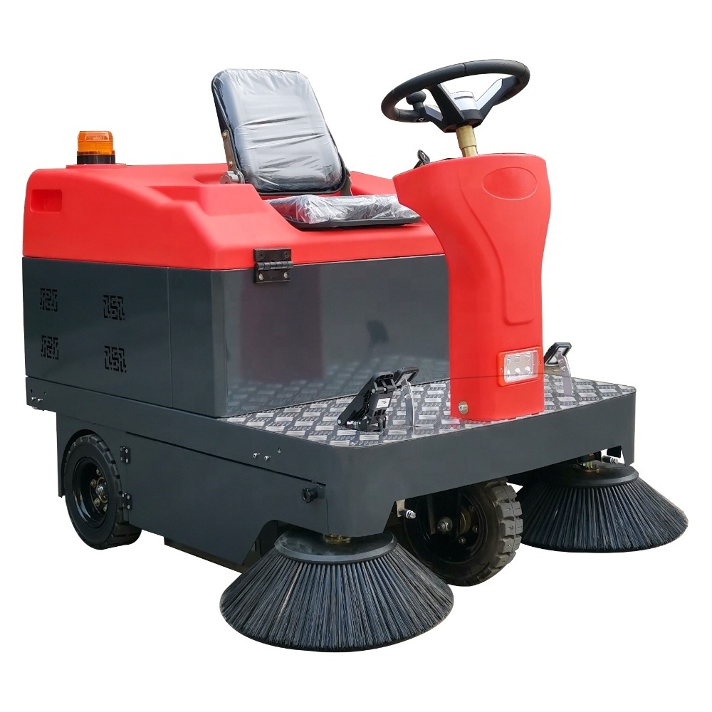 Factory price battery powers sweeper Road Sweeper for sale