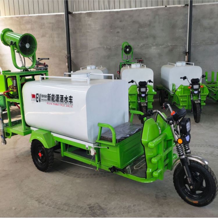 SUS304 Tank environmental watering cart motor tricycle water spray truck tricycle tractor water tanker