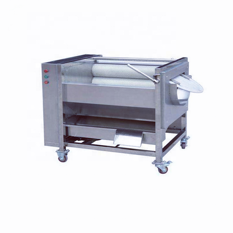 Factory potato washing peeling machine potato washer peeler cleaning machine with low price