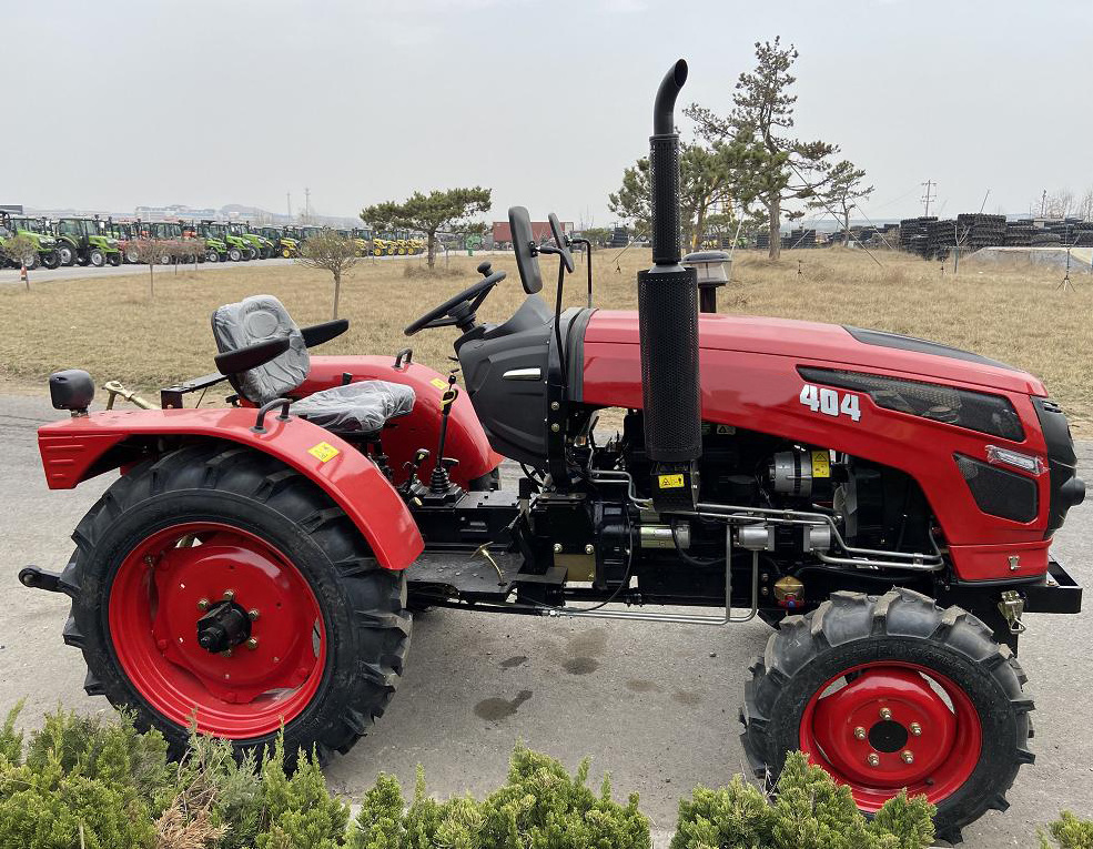 garden orchard crawler tractor Multi-functional small  mini 4 wheel tractor crawler tractor