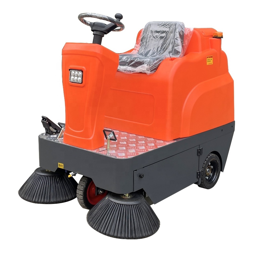 Factory price battery powers sweeper Road Sweeper for sale