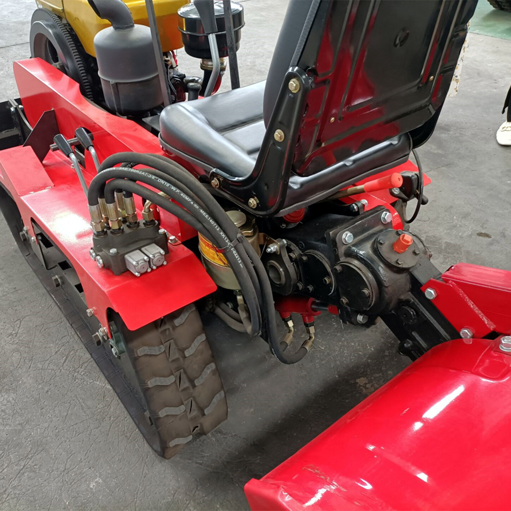 25hp Paddy Field Tractor Equipment Mini Crawler Cultivator Tractors For Agriculture Farm