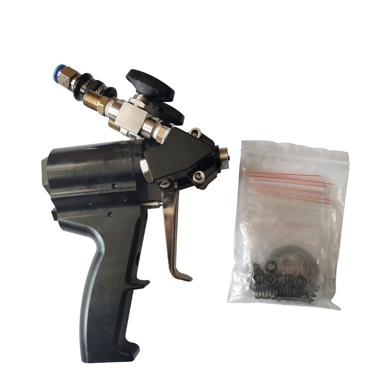 Polyurethane pu foam spray gun for spraying pouring foaming