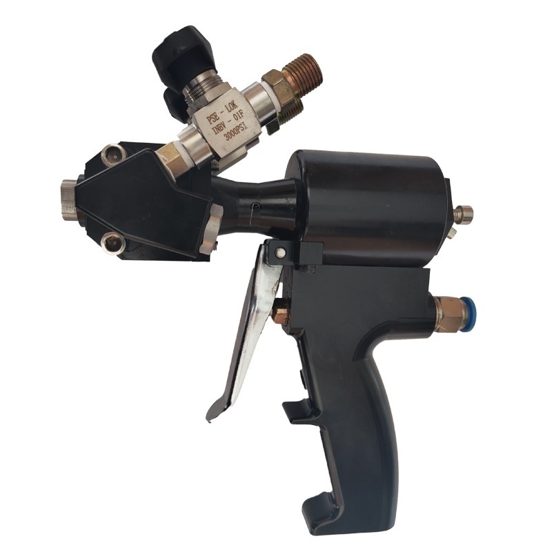 Polyurethane pu foam spray gun for spraying pouring foaming