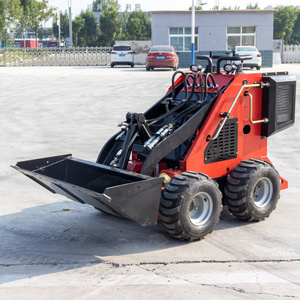 mini skid steer loader with accessories like Dingo