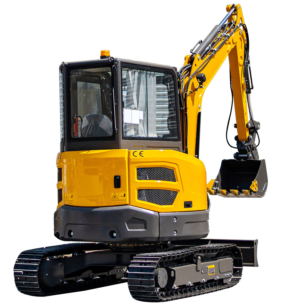 Chinese New Mini Crawler Digger Excavator Machine Minibagger Farm CE EURO5 Epa Engine 1 2 2.5 3.5 Ton Mini Excavator