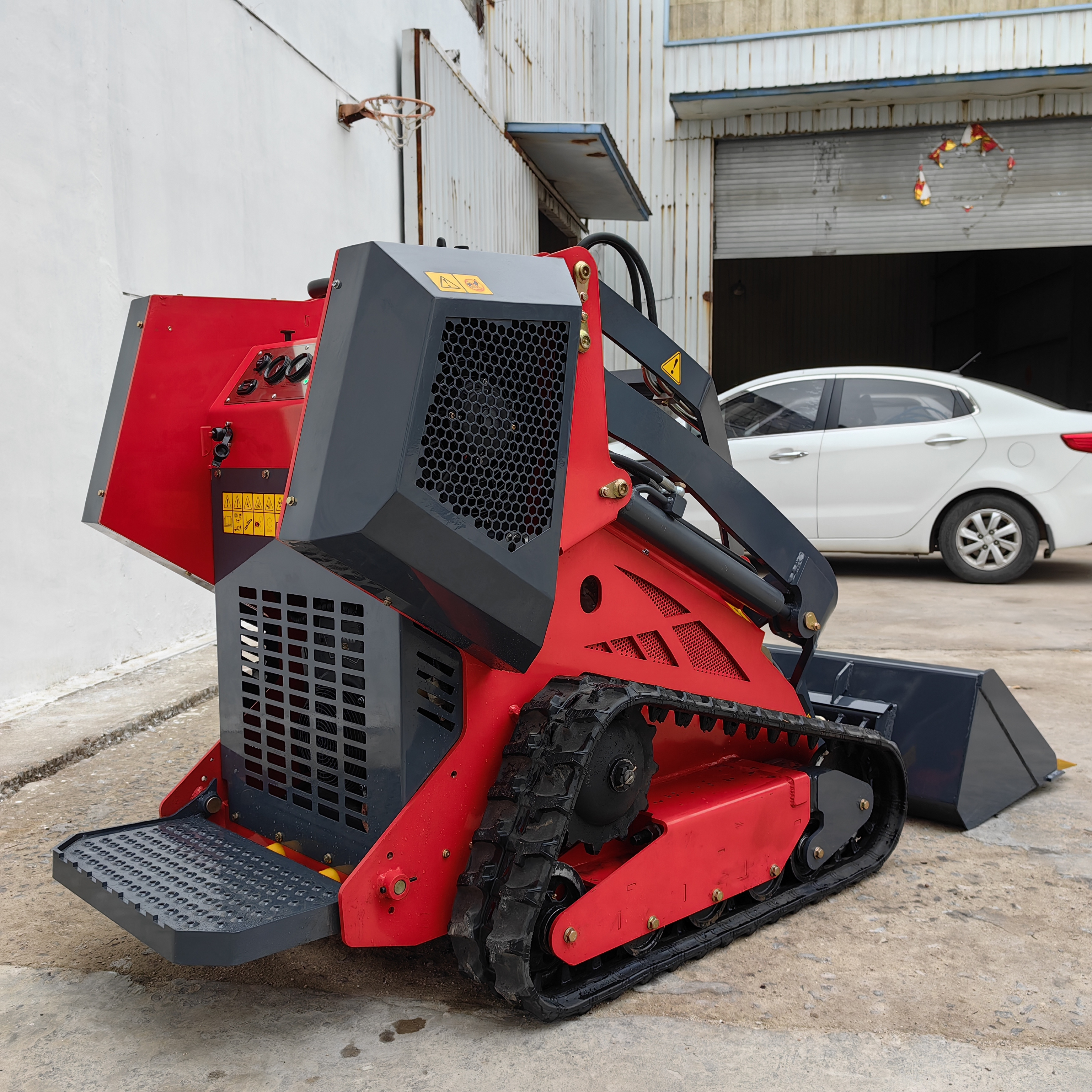 Chinese Factory Cheap new mini skid steer loader for sale HT450/HT360 loader snow plow for skid steer loader