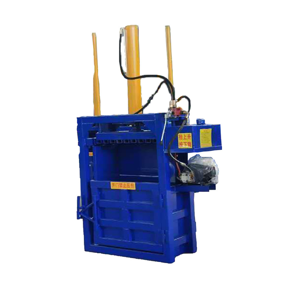 Hydraulic PET Bottle Baler Paper Baling Press Machine With Hydraulic Compactor ,Plastic Baler