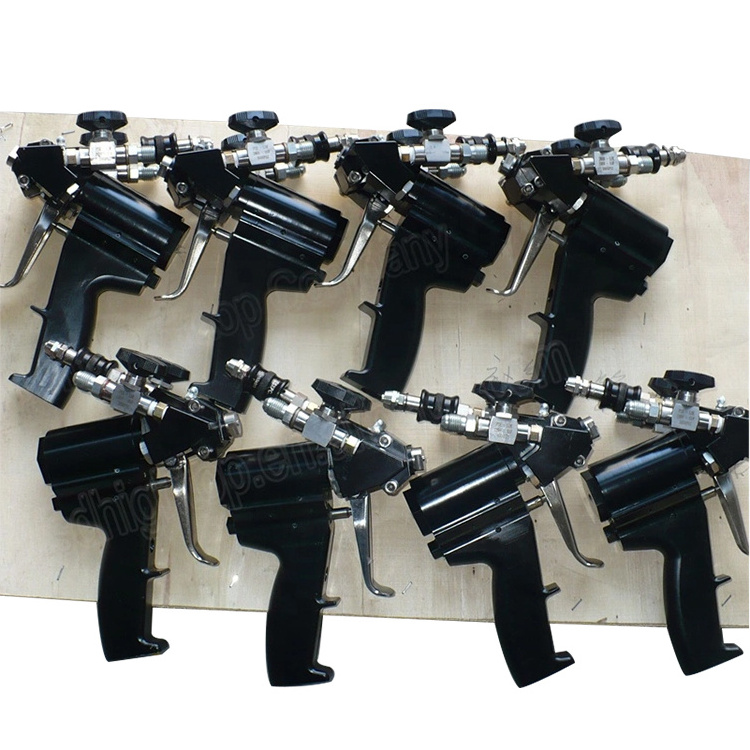 High pressure polyurethane foam insulation pu spray gun for roof