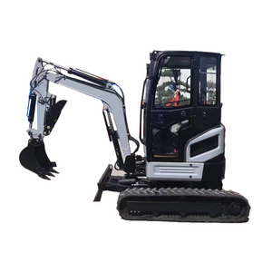 3Ton Mini Bagger 2 T bagger machine 3.5Ton Crawler Mini Excavator With Arm Defelction And Warm Cabin