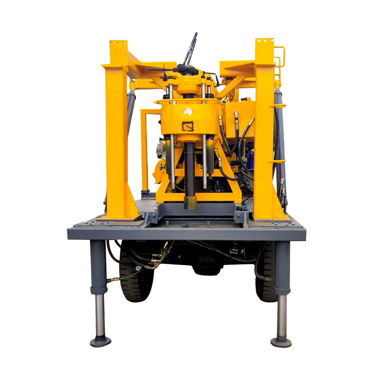 Rock and Soil  Drilling Rig 200m hydraulic drilling rig Water new tricycle drilling machine for sale