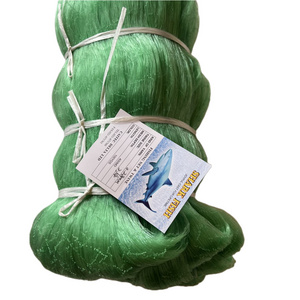 High Strength 0.28MM Thickness 400MD Depth 100 YDS Length Green Nylon Monofilament Fishing Net