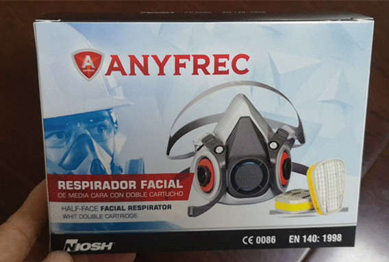 OEM 6200 Safety Face Mask with filter Half face Respirators