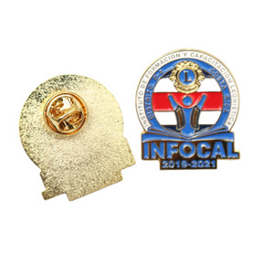 High Quality Custom Lion Clubs Pins Glitter Soft Enamel Zinc Alloy Badge Anime Metal Lapel Pins with Backing Card