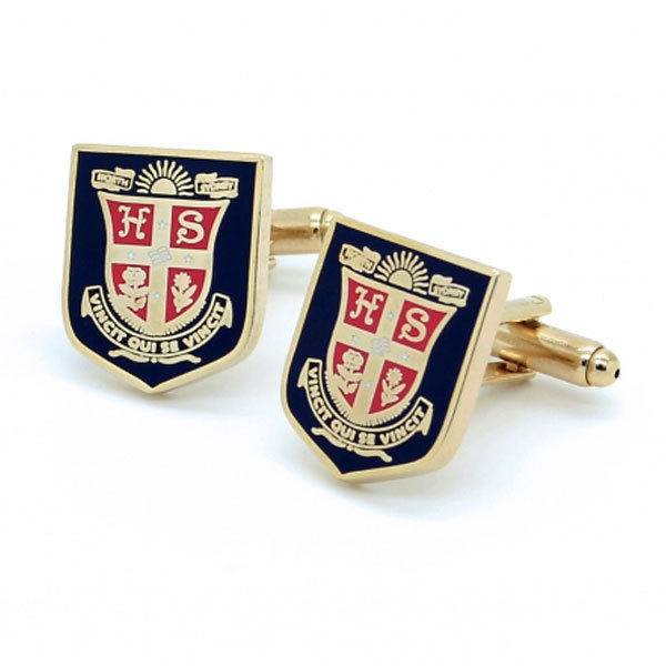 Classic Cufflinks Styles Option Quality Brass Material 3D Soft Enamel  Smooth Plating Cuff Links for Wedding Business