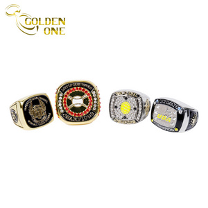 Hot Sale Custom personalise Own Logo Metal Astros Lakers Softball Kids Baseball Championship Ring