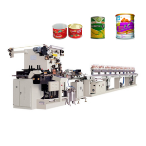 Hot sale automatic easy open sardine can  sweet corn tin can making machine