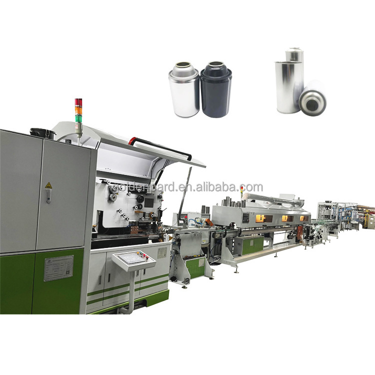 Automatic tin cans making machine production line metal box making machine