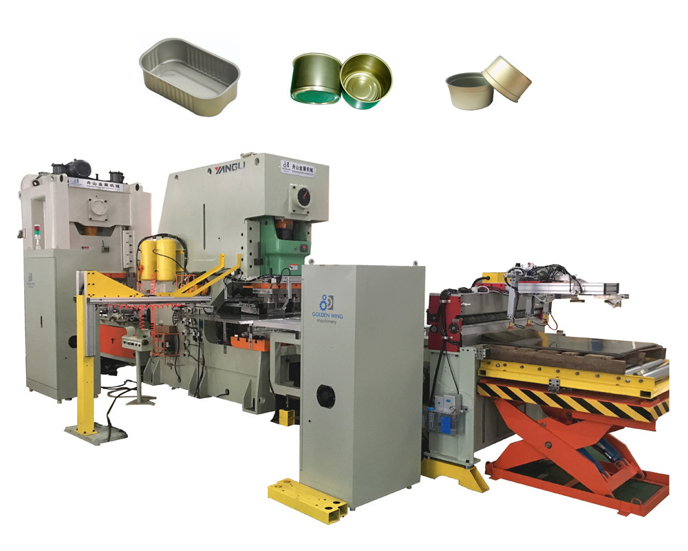 Automatic Can Making machine tin can production line machine for packaged food