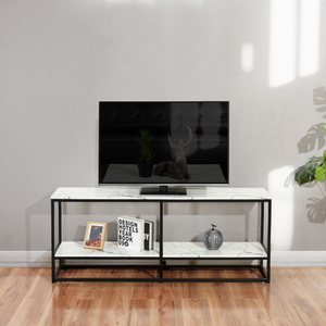 Fashion design TV Stand Furniture Wood TV Stand and Coffee Table White Color TV Cabinet Stand Corner Table Living Room Furniture