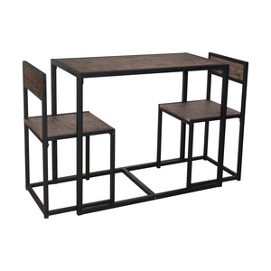 Nesting Style Space saving kitchen table&chairs set of 2 dining table sets for dining room dinette breakfast nook small space