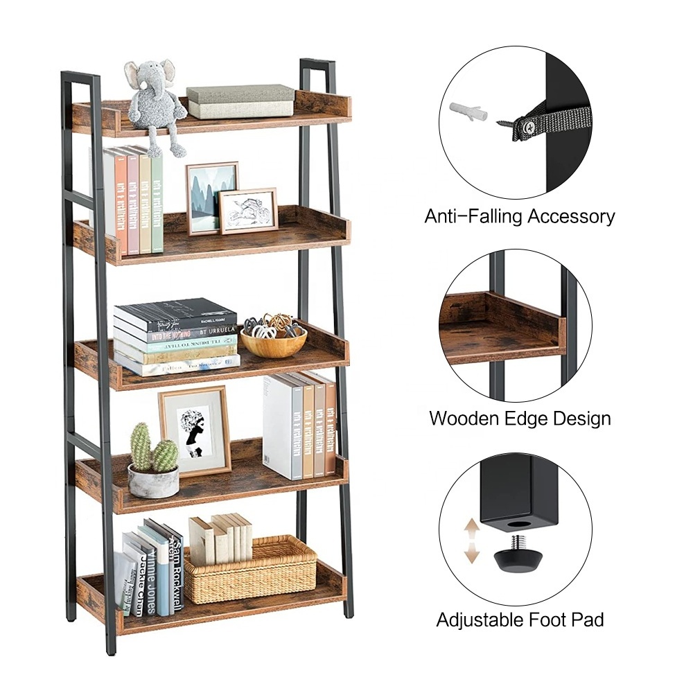 Modern bookcases storage shelves units melamine bookshelf corner triangle bookcase organizer office shelves metal bookcase rack