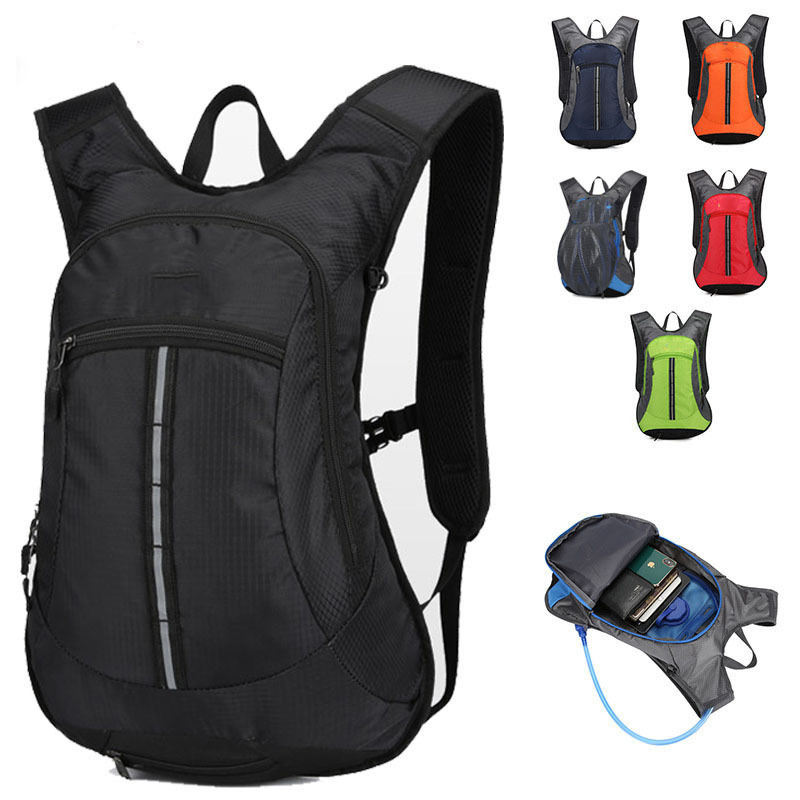 Outdoor Bag Cycling Running Hydration Backpack Nylon Waterproof Backpack Travelling Bag Lightweight Led Backpack For Cycling