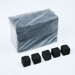 Factory Directly sale high quality shisha briquette cube coconut shell charcoal