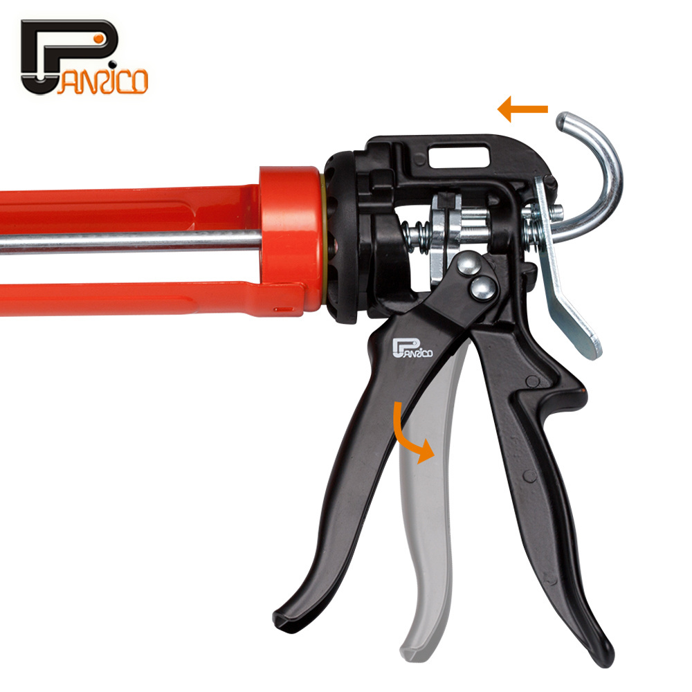 Made In Taiwan Adjustable Spring Design 26:1 Thrust Ratio 310Ml Cartridge Caulking Gun