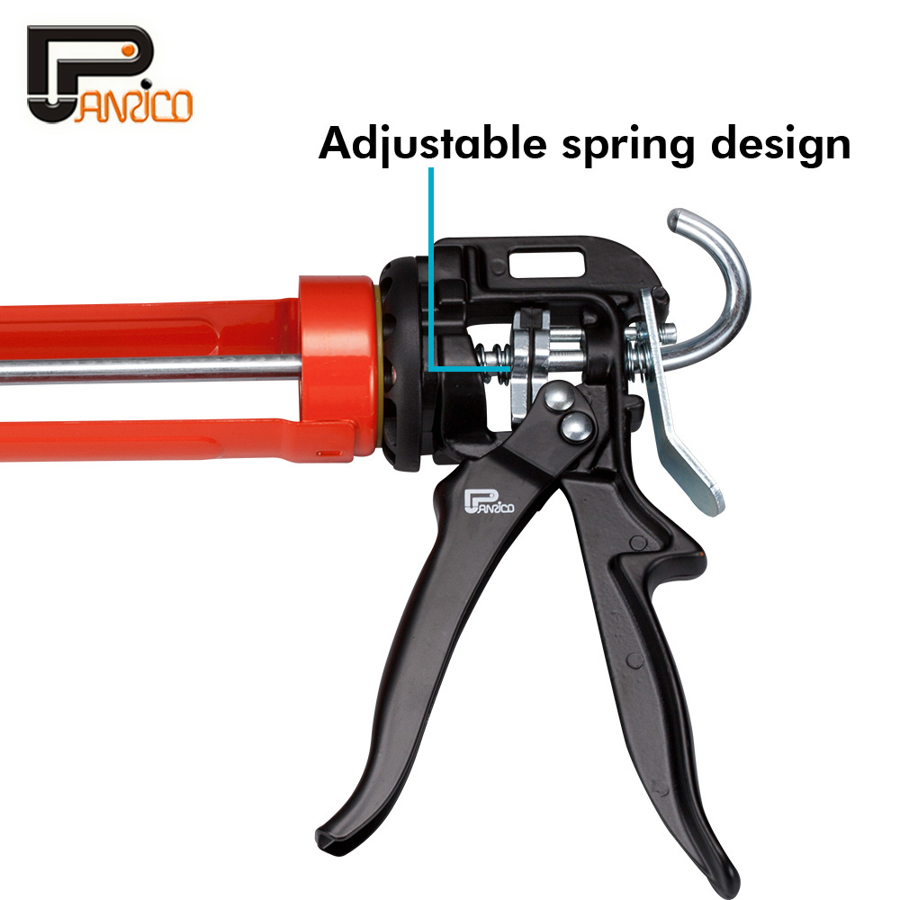 Made In Taiwan Adjustable Spring Design 26:1 Thrust Ratio 310Ml Cartridge Caulking Gun